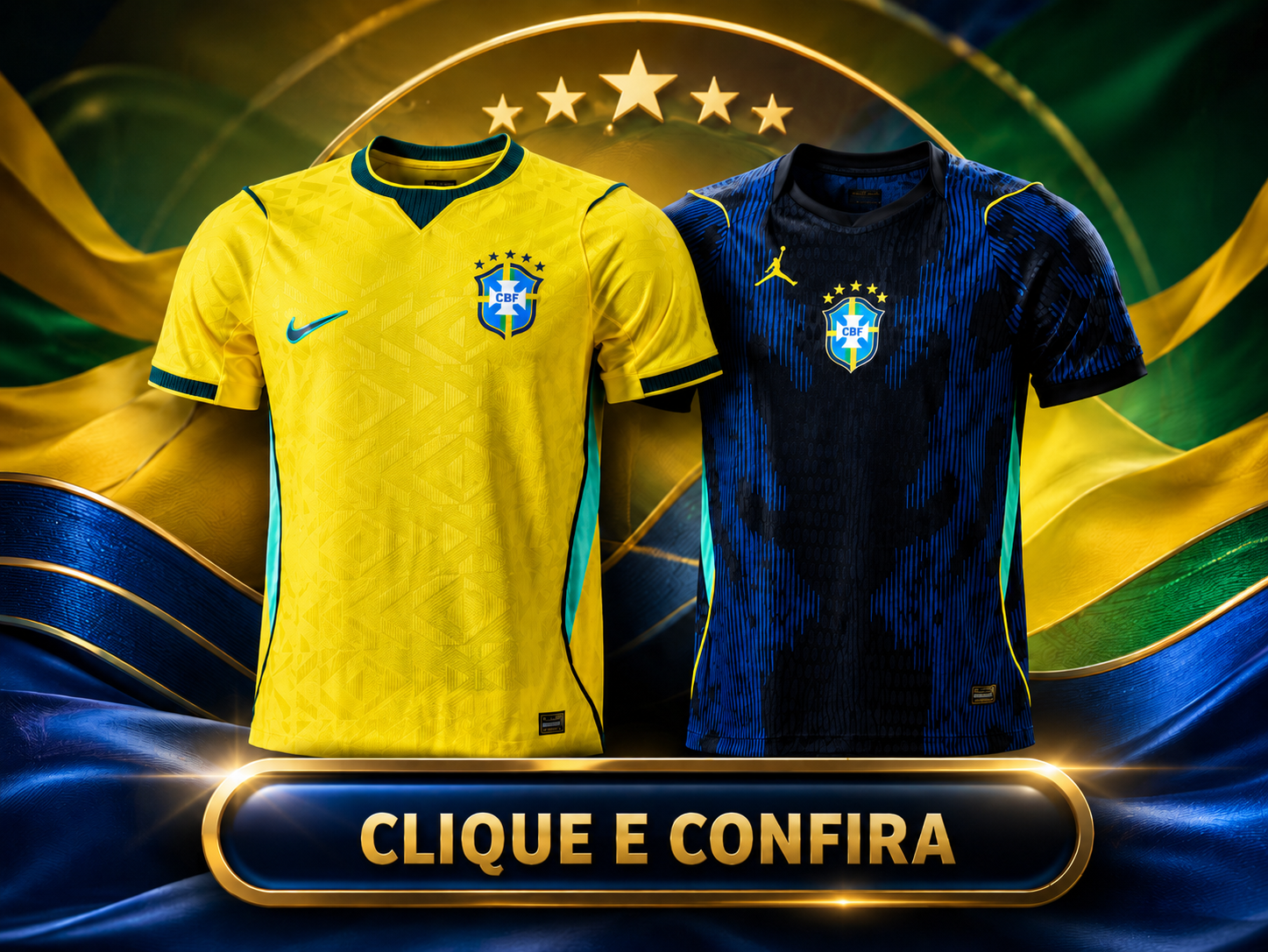 Camisa Seleção Brasil
